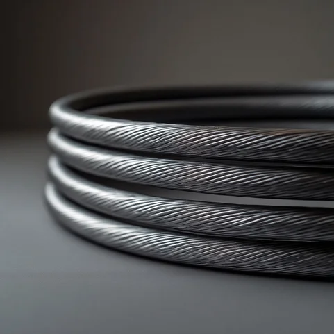 Канат авиационный нержавеющий 8 мм 6х7(1+6)+1х7(1+6) ГОСТ 2172-80