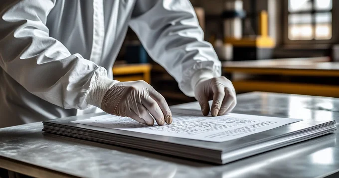 Проверка металлического листа