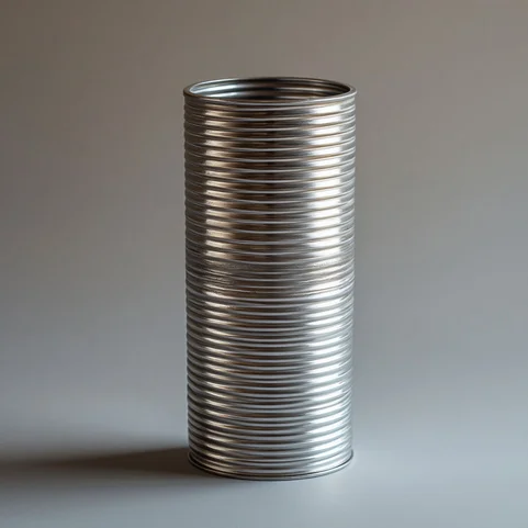 Труба гофрированная нержавеющая отожженная 25х0.3 мм AISI 304