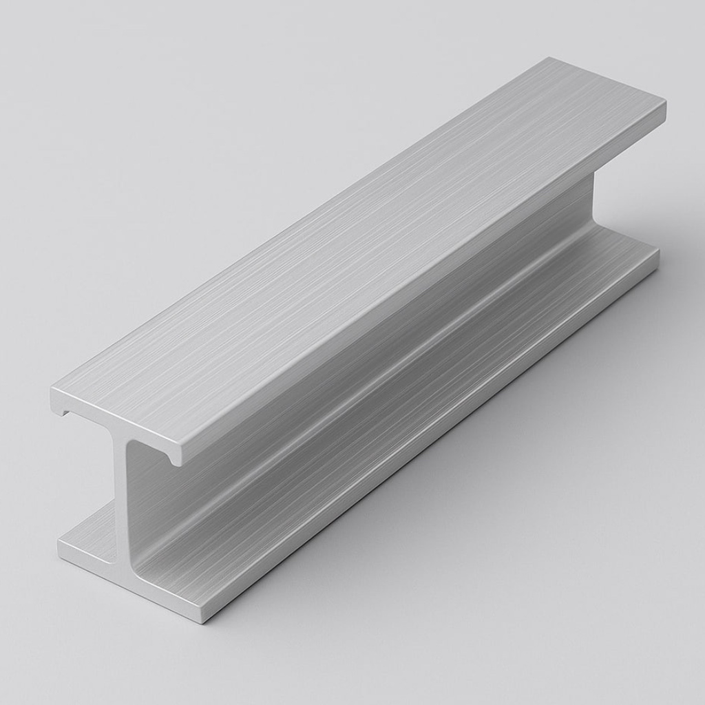 Двутавр алюминиевый равнополочный 17х20х4 мм К48-2 ГОСТ 13621-90