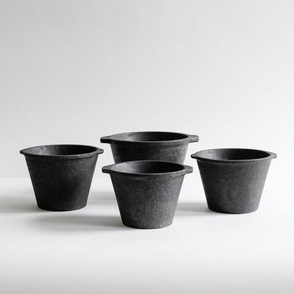 Чугунный тигель 308.5 кг СЧ20