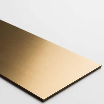 Латунная плита